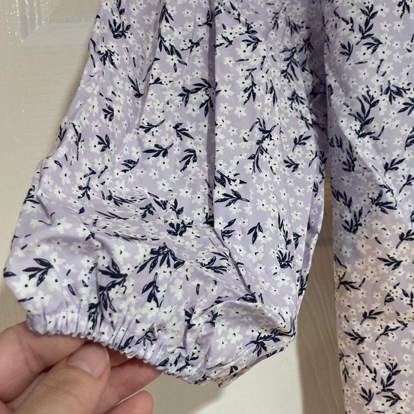 INC Floral Puff-Sleeve Blouse, - Picture 6 of 11